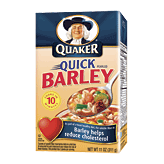 Scotch Brand Quaker  quick barley, cooks in 10 minutes Right Picture